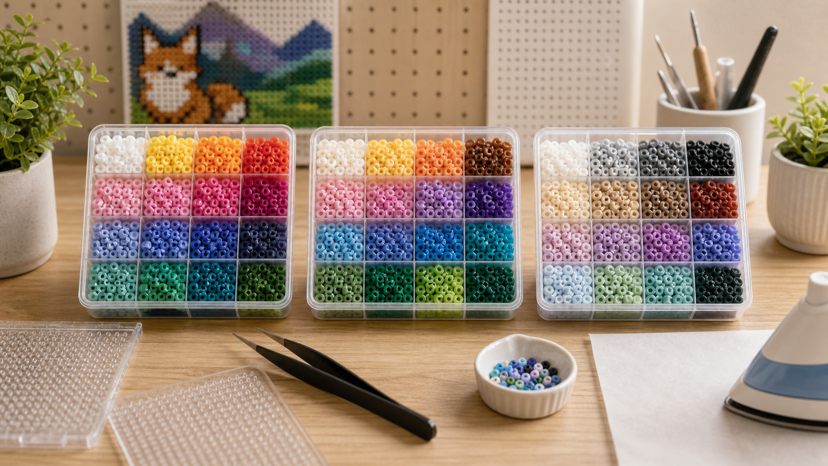 Hama and fuse bead pattern planning for UK and New Zealand makers